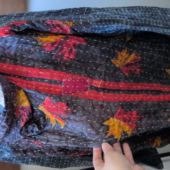 ✨ Kantha Bae Cowl Split Pullover Osfm - Picture 9 of 10